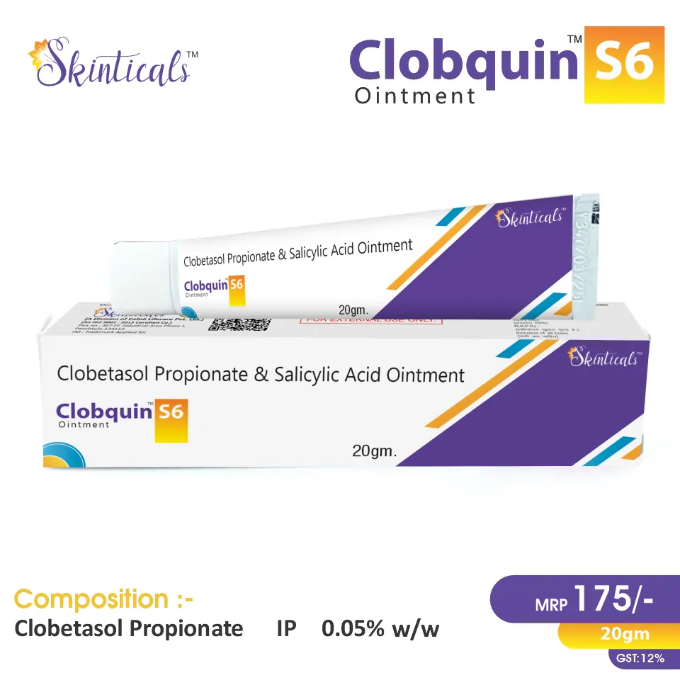 Clobetasol Propionate 0.05% + Salicylic Acid 6% | Best price for PCD Pharma Franchise | Dermatology steroid cream
